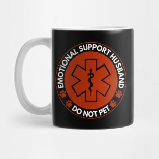 Emotional-Support-Husband-Do-Not-Pet Mug